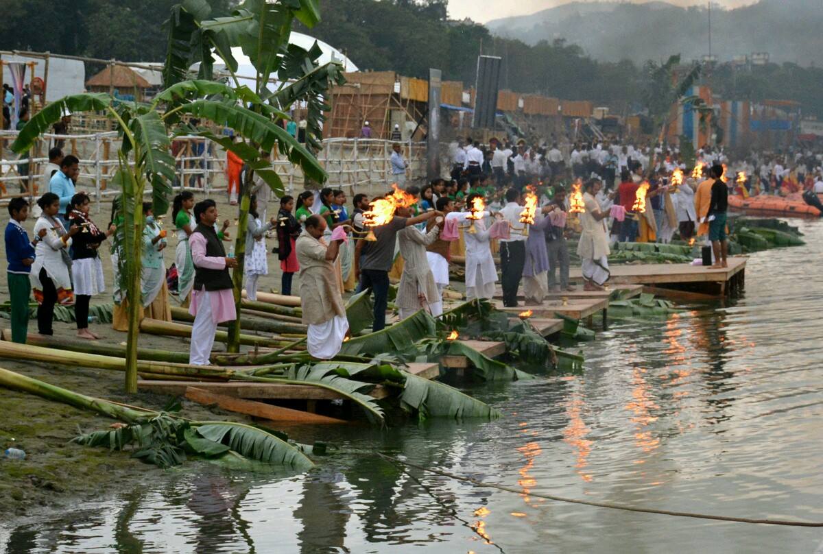 “Namami Brahmaputra”: Worshipping a river, ignoring its materialities