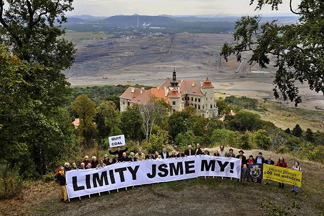 Limity jsme my! (We are the limits!)          The first International Climate Camp in Czech Republic, Horní Jiřetín