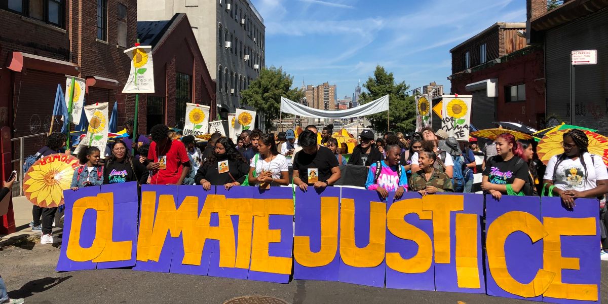 Beyond protest, enacting solidarity in the climate justice movement